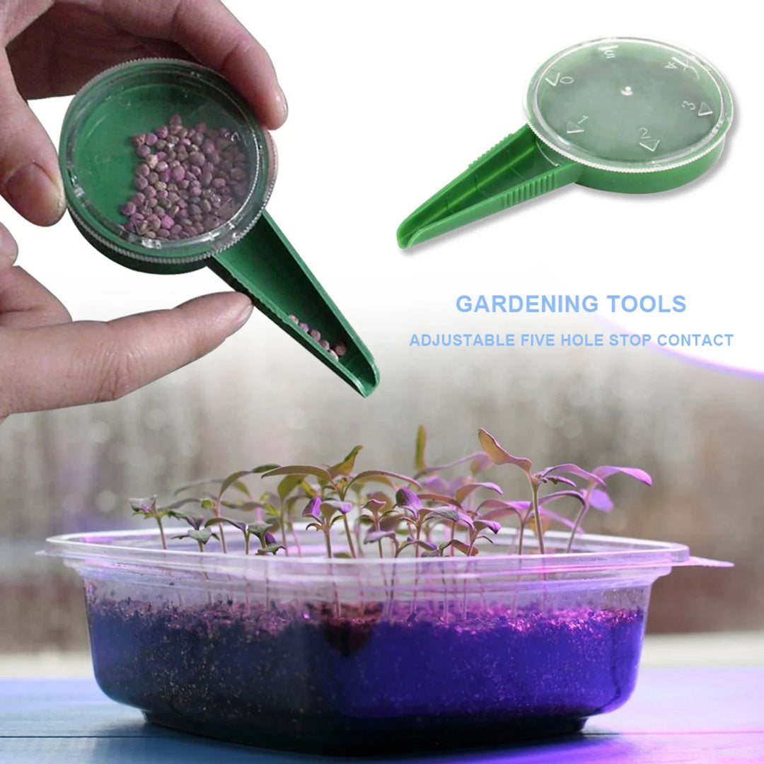 Lisslune | Adjustable Seed Spreader – Precise Garden Seed Distributor for Easy Application