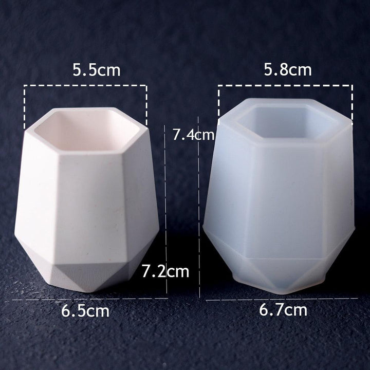 Lisslune | Creative Circular Silicone Mould Kit for Home and Garden Projects