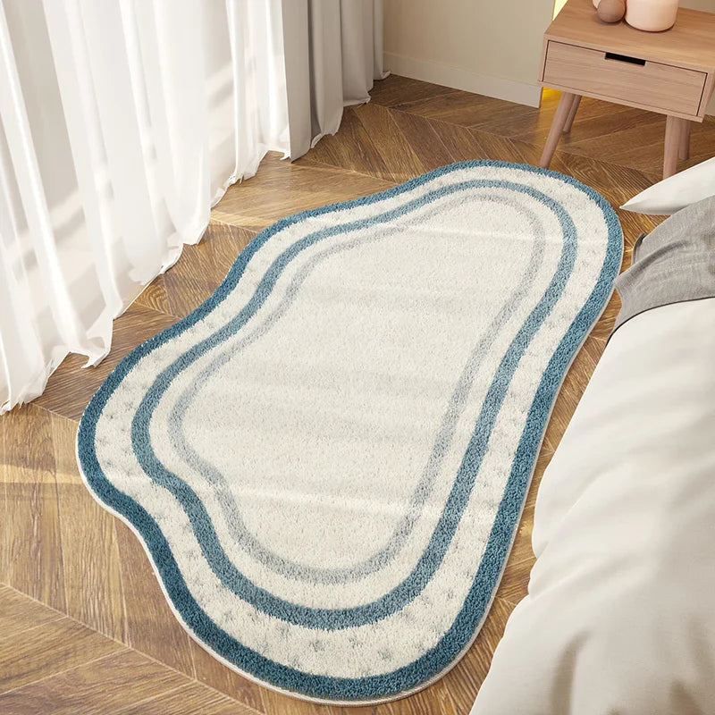Rynx | Custom-made Bedroom Carpet Comfortable Soft Modern Apartment Decoration Aesthetic Cloud Balcony Carpet Hallway Rugs wallpaper carpet