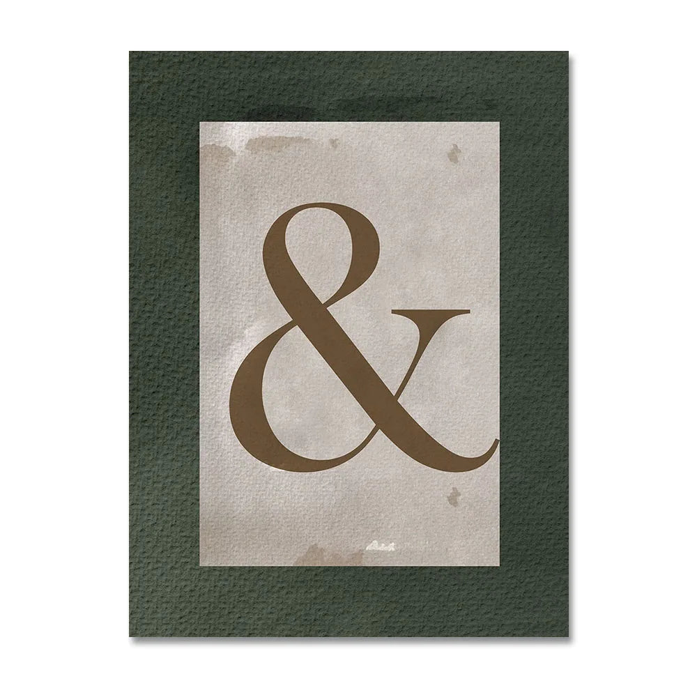 Lisslune | Line Canvas Poster