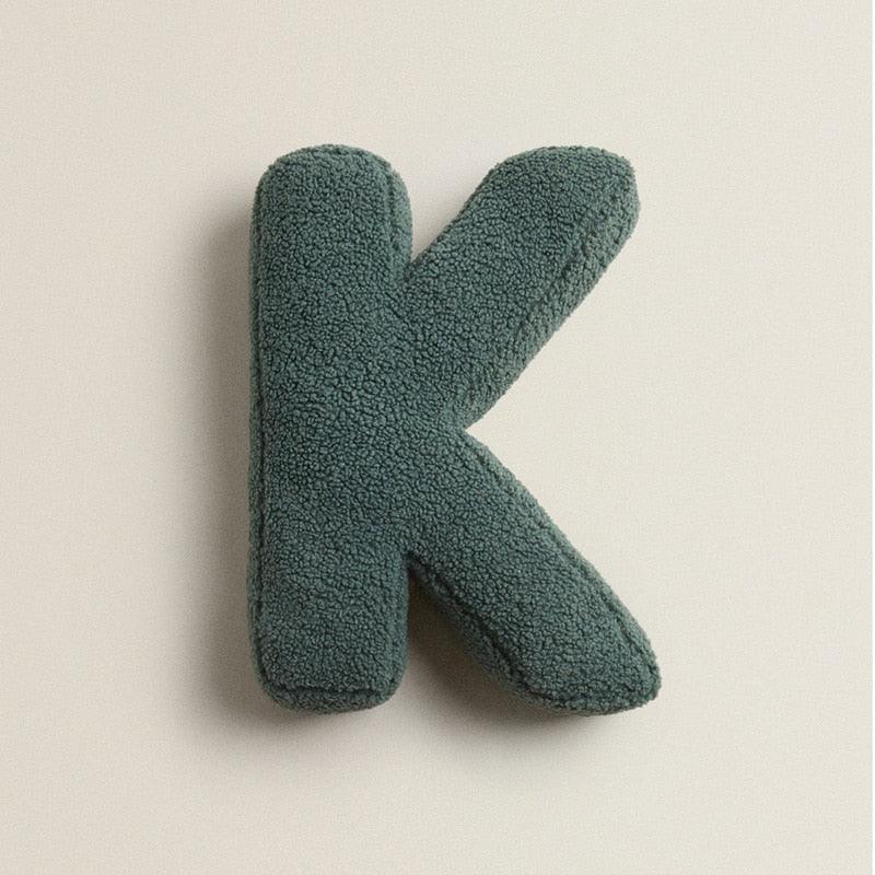 Lisslune | Delightful English Letters Plush Cushion - Cozy Home Accessory