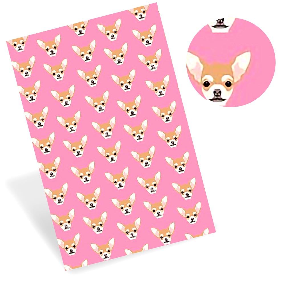 Lisslune | Puppy Pals Synthetic Leather Craft Set with adorable dog prints