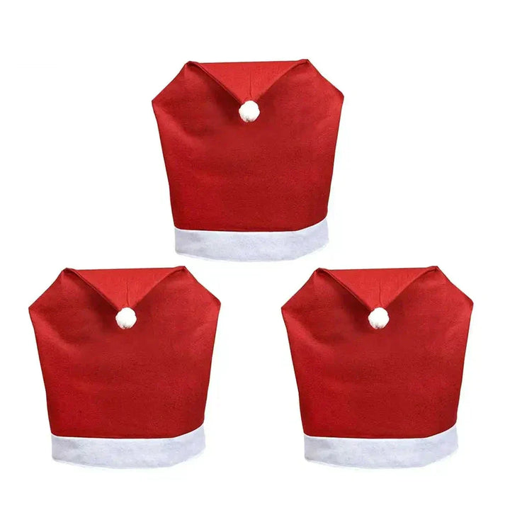 Lisslune | SantaSeat Christmas Chair Covers – Set of Decorative Chair Covers with Santa Design