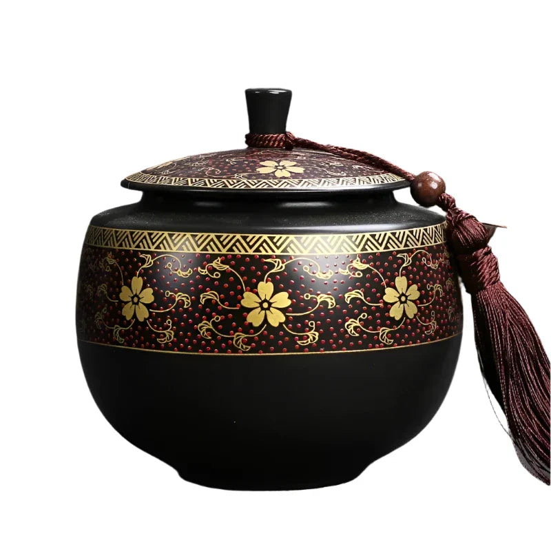 Lisslune | Premium Purple Tone Tea Storage Container for Optimal Pu'er Tea Storage