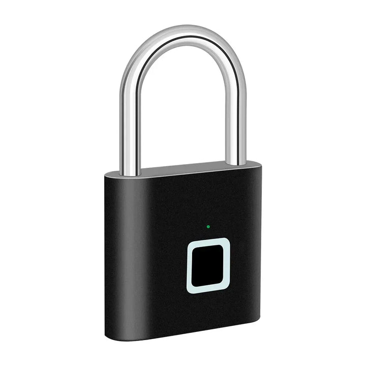 Lisslune | Smart Fingerprint Padlock with USB Charging & Waterproof Design – Titan