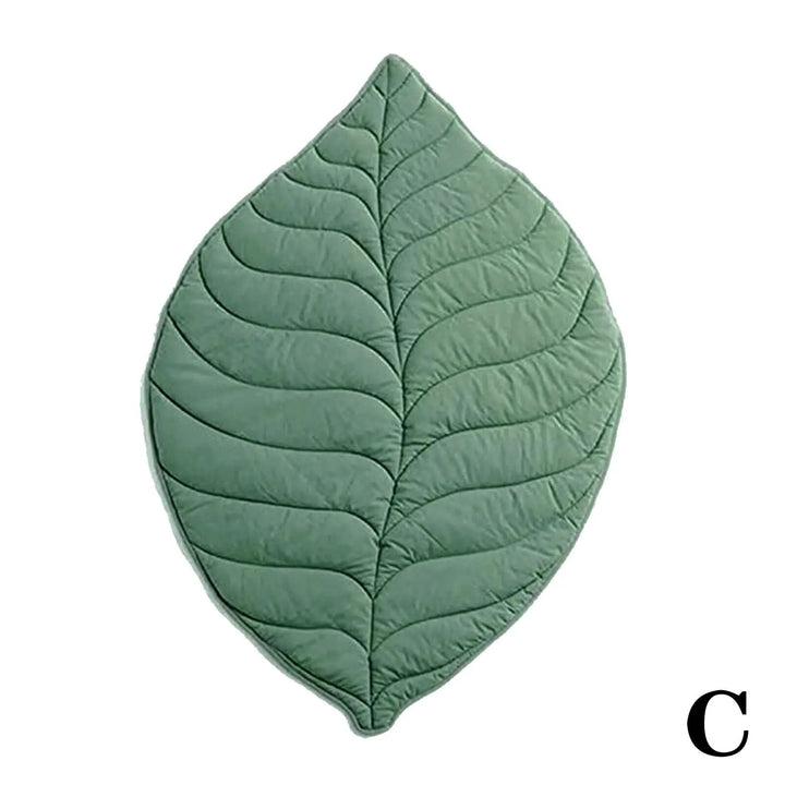 Lisslune | Leafy Comfort Blanket | Cotton Pet Blanket | Soothing and Soft