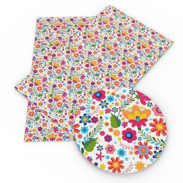 Lisslune | Blooming Inspiration Synthetic Leather - Unleash Your Creative Vision