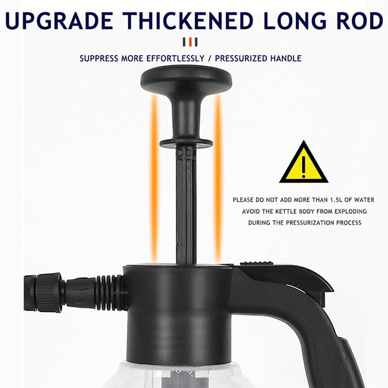 Lisslune | Portable Hand Pump Bubble Blast Water Foam Sprayer