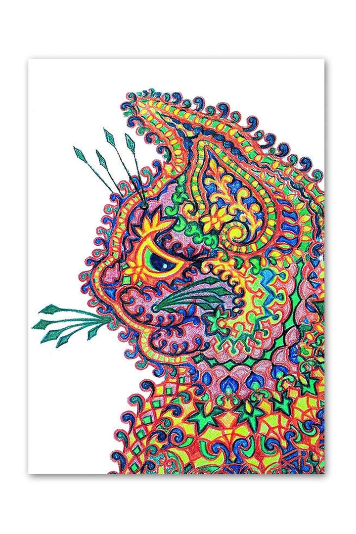 Lisslune | Wain Cats Psychedelic Poster