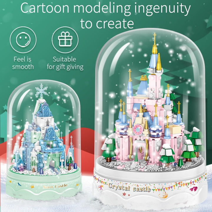 Lisslune | Royal Architecture Cartoon Castle Music Box