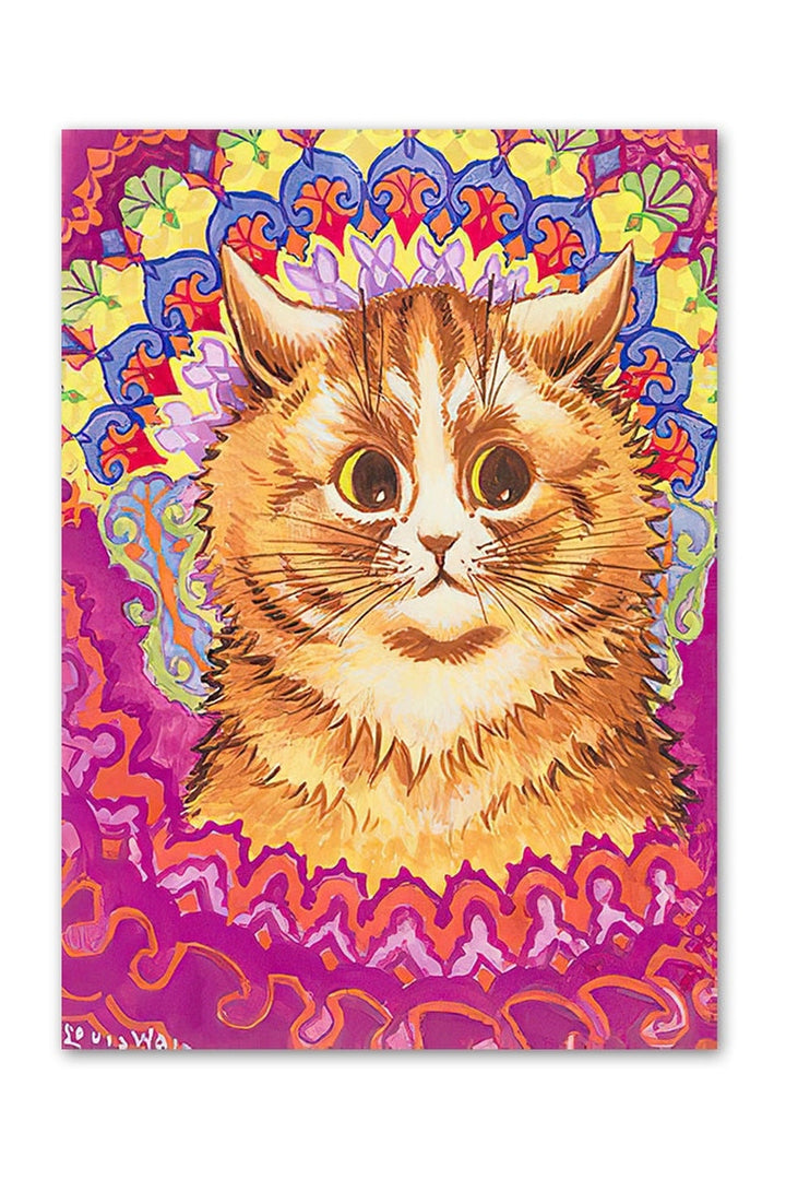 Lisslune | Wain Cats Psychedelic Poster