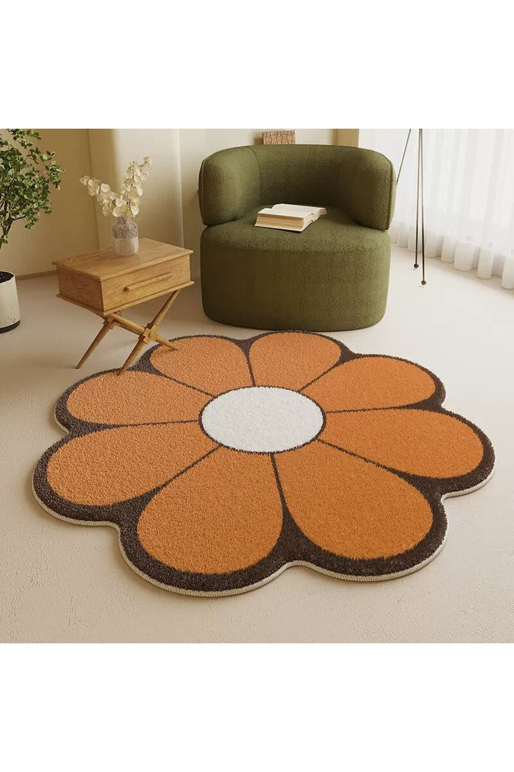 Lisslune | Floral Decor Rug