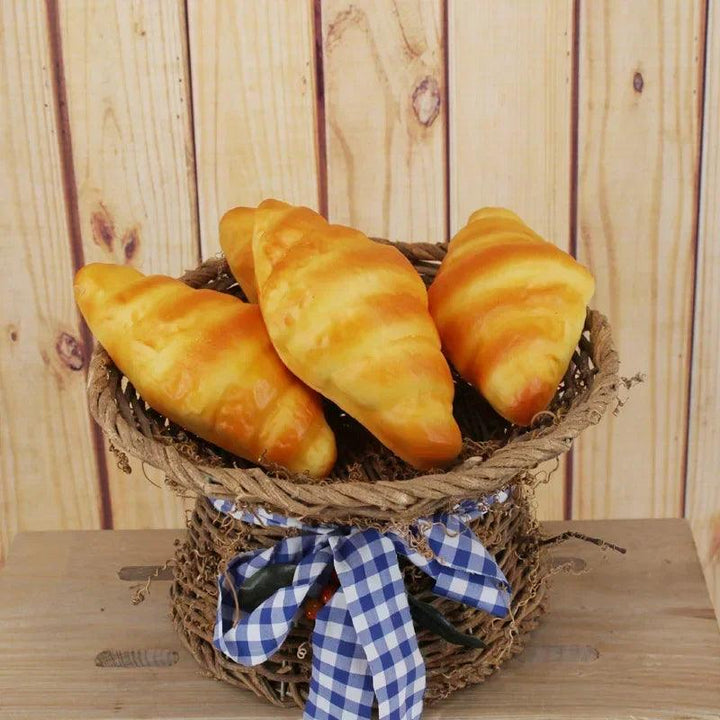Lisslune | Synthetic Baguette Keychain and Decor for Home, Photography and Kitchen Display