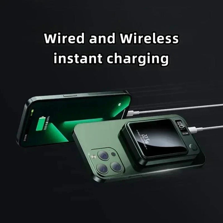 Lisslune | Ultimate 30,000mAh Wireless Power Bank - 22.5W Fast Charging with Magnetic Capability