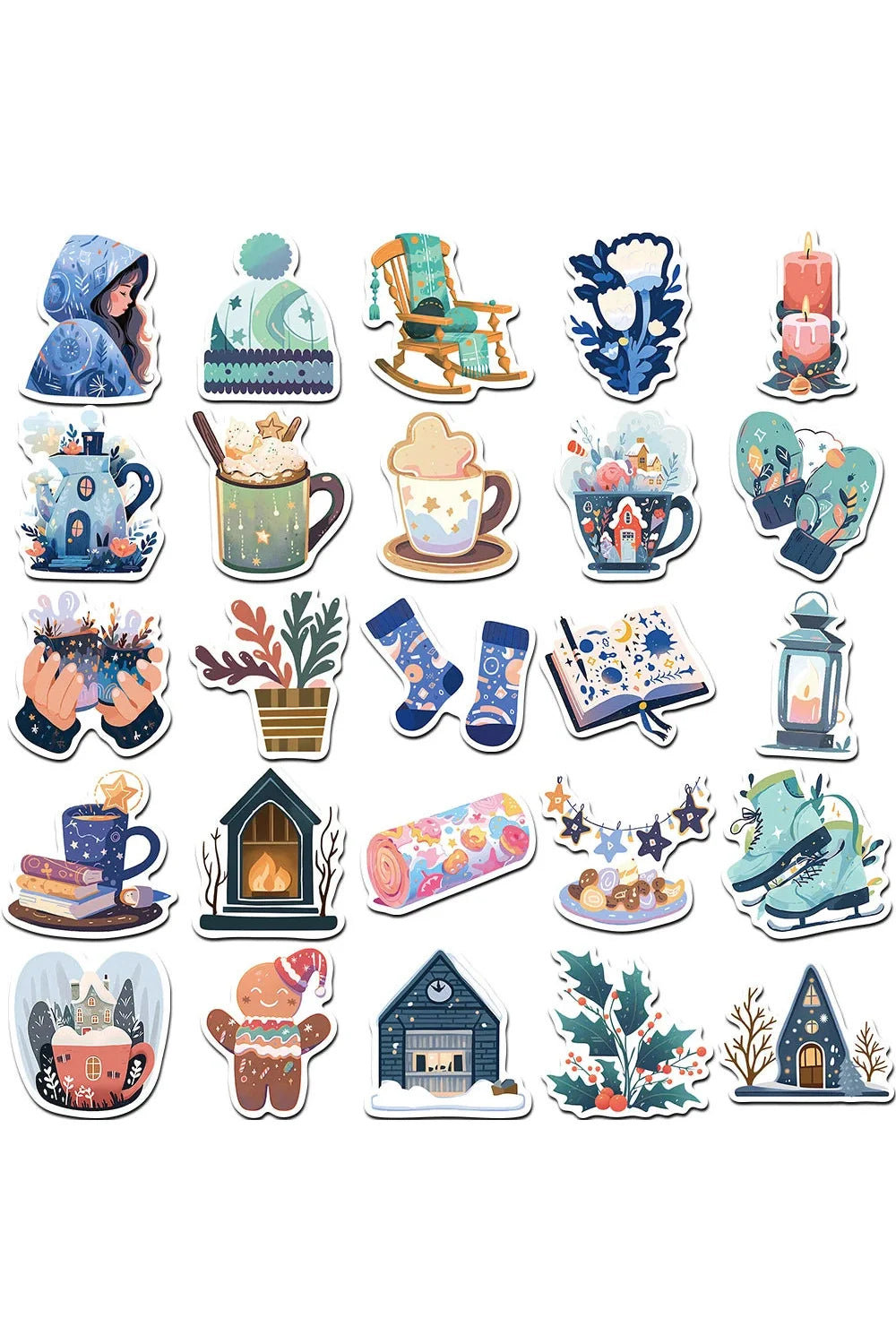 Lisslune | Cartoon Scrapbooking Stickers