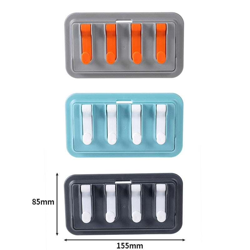 Lisslune | Wall-Mounted Phone Holder Kitchen Organizer Rack
