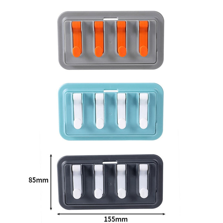 Lisslune | Wall-Mounted Phone Holder Kitchen Organizer Rack