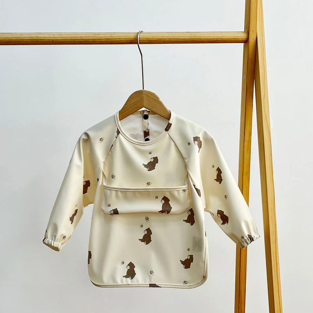 Lisslune | Long-sleeve waterproof art apron for children