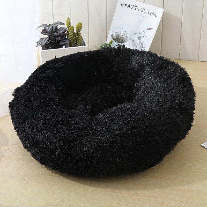 Lisslune | Luxury Plush Round Pet Bed - Cozy Retreat for Cats and Dogs
