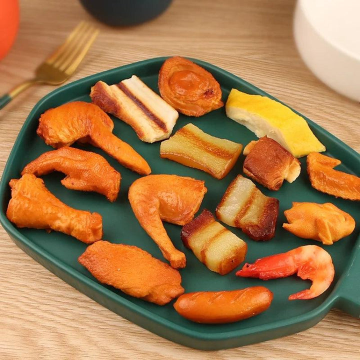 Lisslune | Life-like PVC Chicken Leg Decoration Props for Stunning Displays and Photography