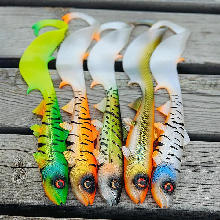 Lisslune | Eel-Inspired Trophy Pike Firebomb Swimbait - Premium Fishing Lure