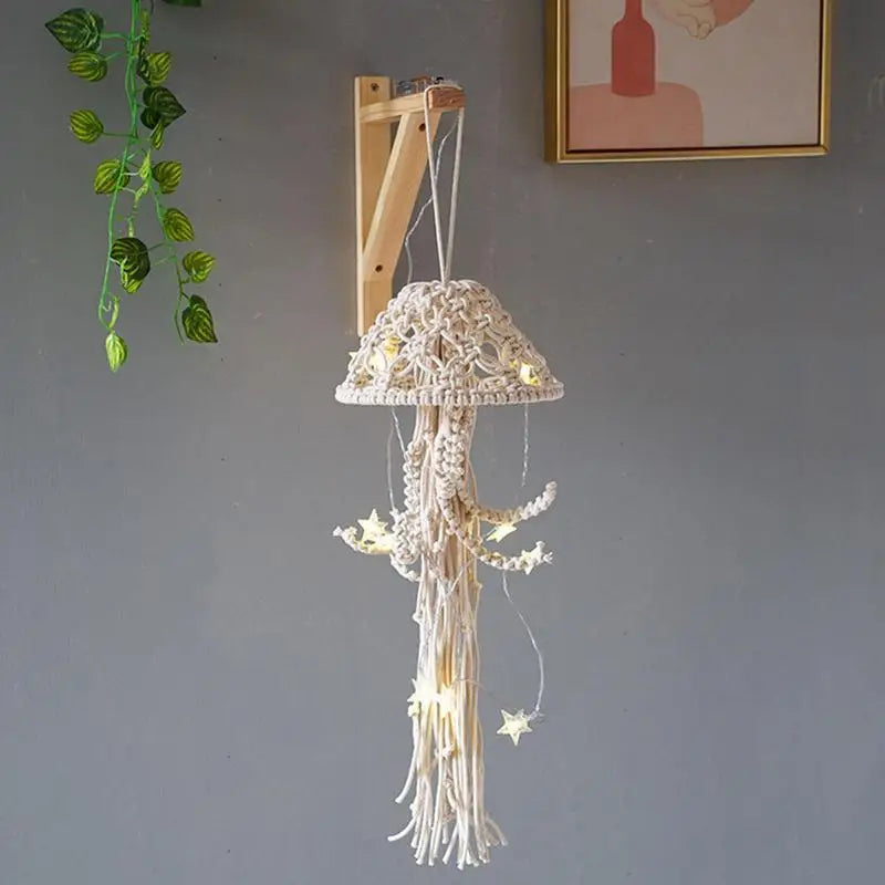 Lisslune | Artistic Jellyfish Dream Catcher Handmade Lamp
