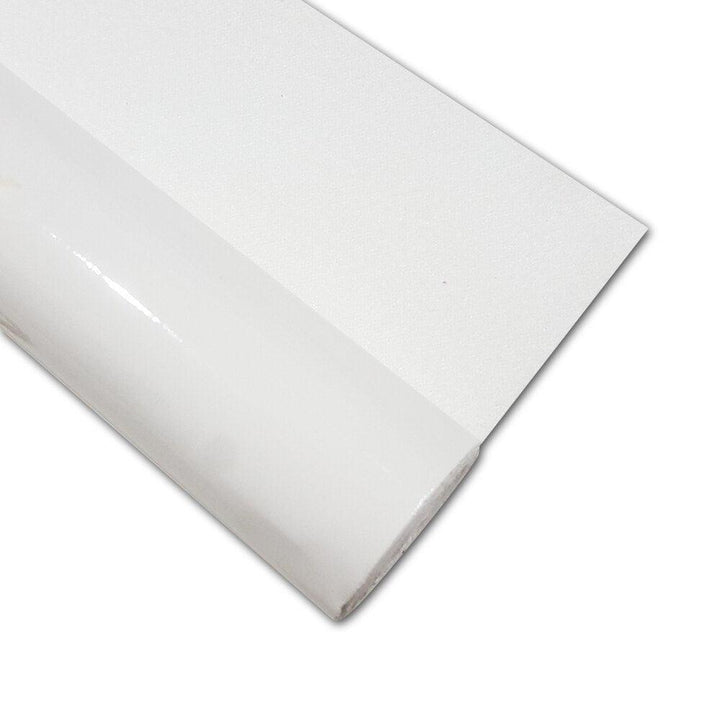 Lisslune | Sparkling White Faux Leather Craft Roll: Elevate your DIY masterpieces
