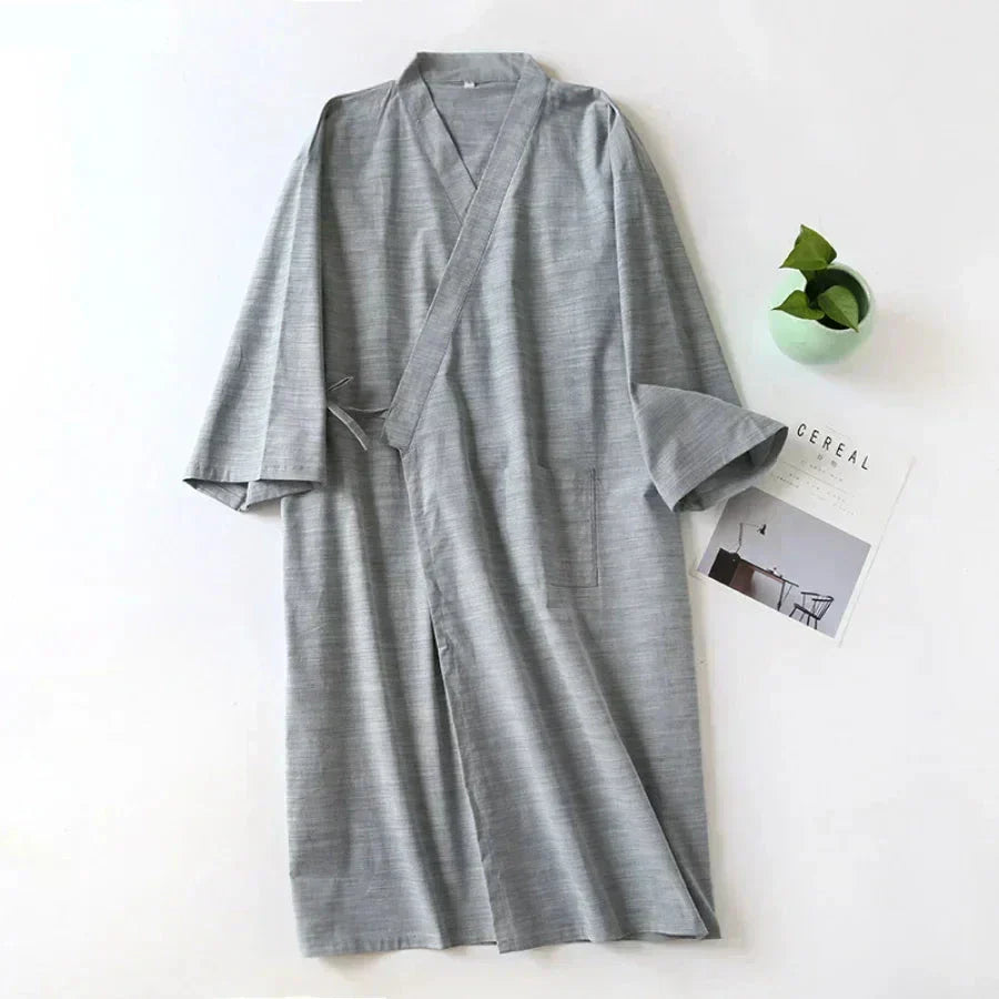 Lisslune | SleepRobe – Cotton Nightgown for Men 2024
