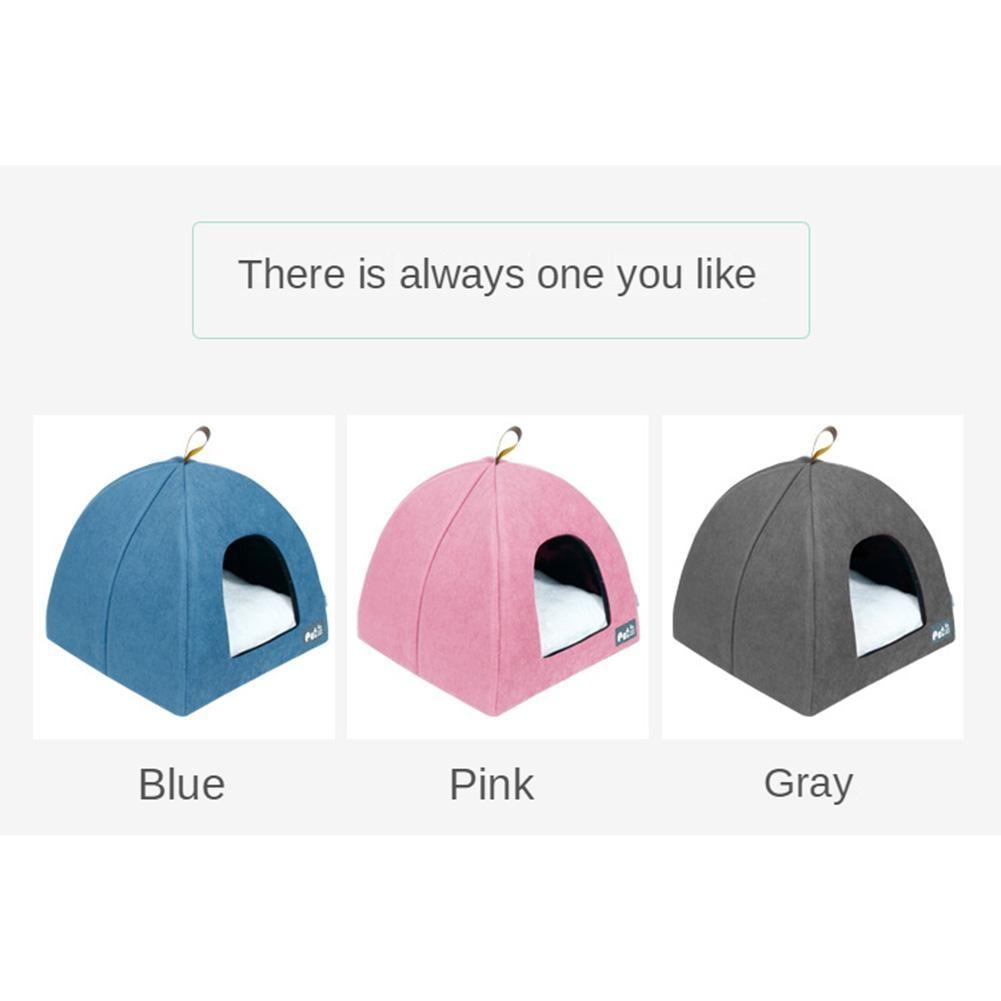 Lisslune | Elegant Velvet Mini Tent for Small Pet Comfort - Cozy Retreat