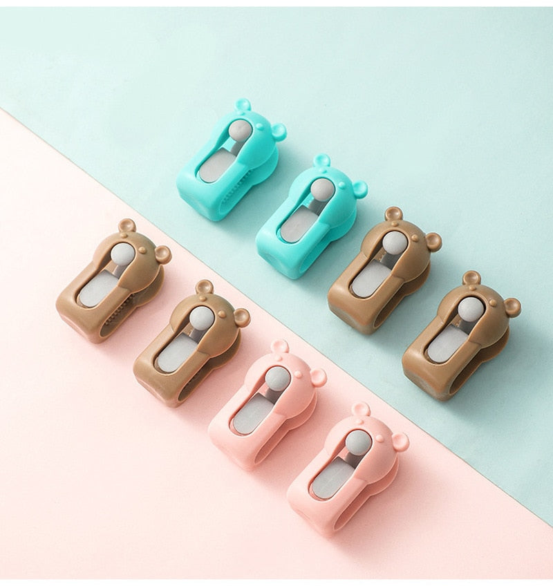Lisslune | 4Pcs Bear Non-slip Bed Clips