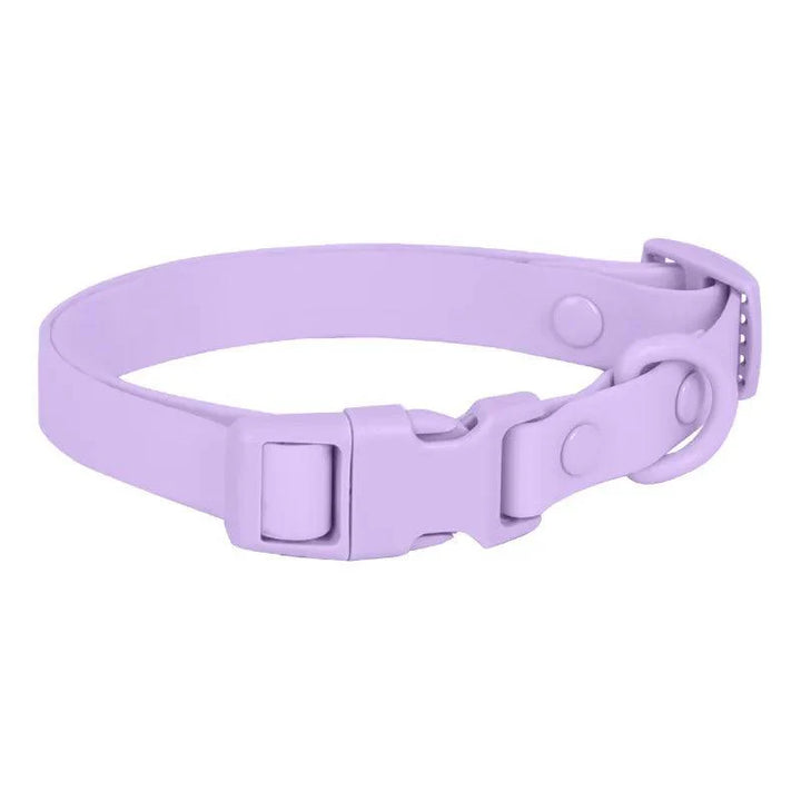 Lisslune | Customizable waterproof PVC dog collar with engraving options