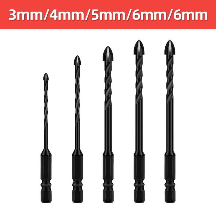Lisslune | Heavy-Duty Mega Ultimate Cross Hex Drill Bit Set