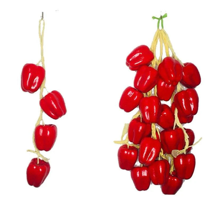 Lisslune | Realistic Hanging Foam Fruit and Seafood Decoration for Home and Event Enhancement