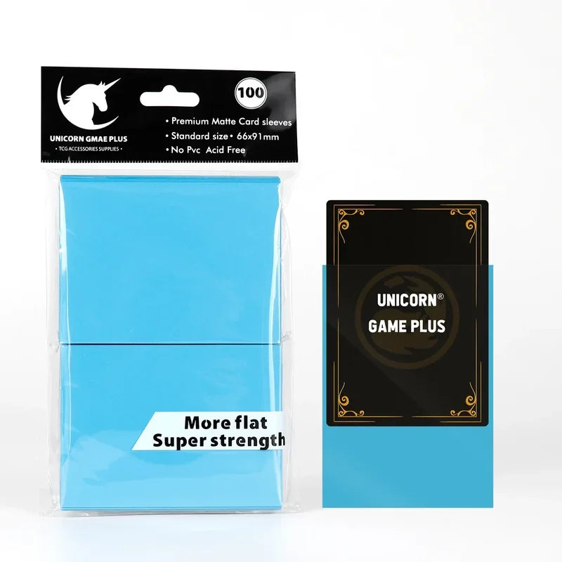 Rynx | 100 Pieces/Set Matte Standard Size Card Sleeves TCG Trading Cards Protection for Tarot Shield Board Games Magic Sleeves 66x91mm