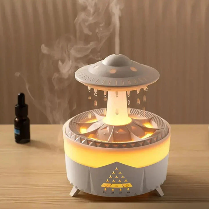 Lisslune | UFO Air Humidifier | Ultrasonic Aromatherapy Diffuser with Remote Control - Grosven