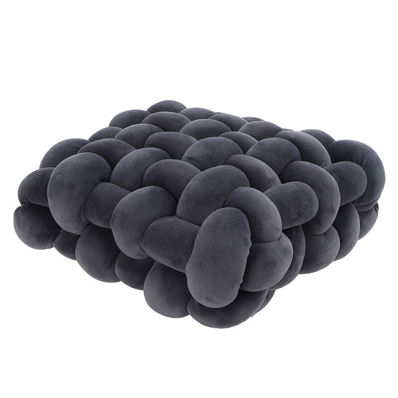 Lisslune | Knotted Ball Decorative Pillow