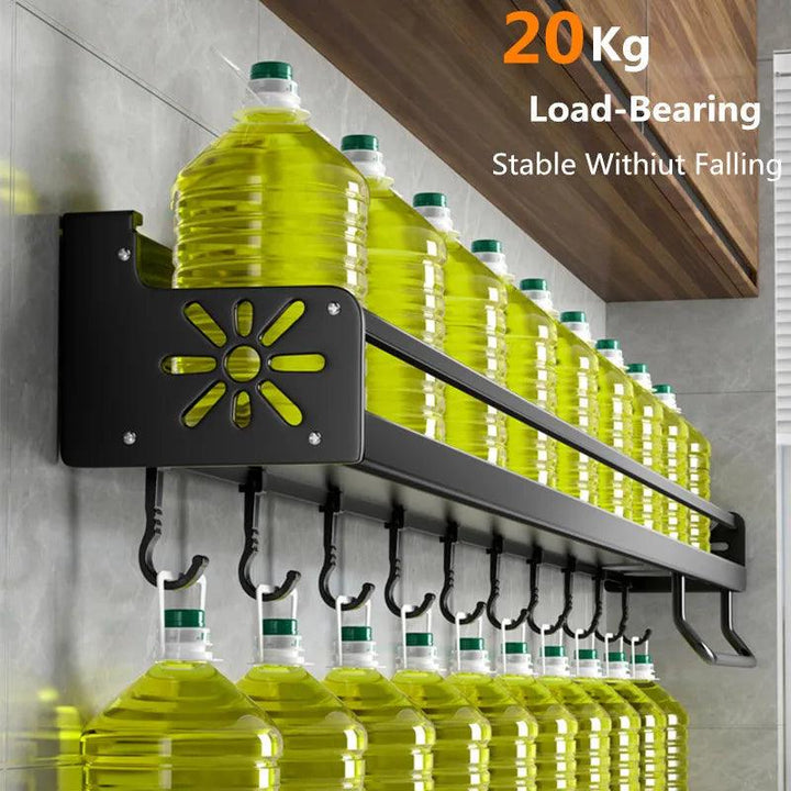 Lisslune | Elegant Wave Design Spice Organizer - Contemporary Kitchen Storage Solution