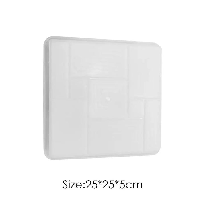 Lisslune | DIY Plastic Tile Mold for Garden Paths - Heavy Cement Stepping Stone Maker