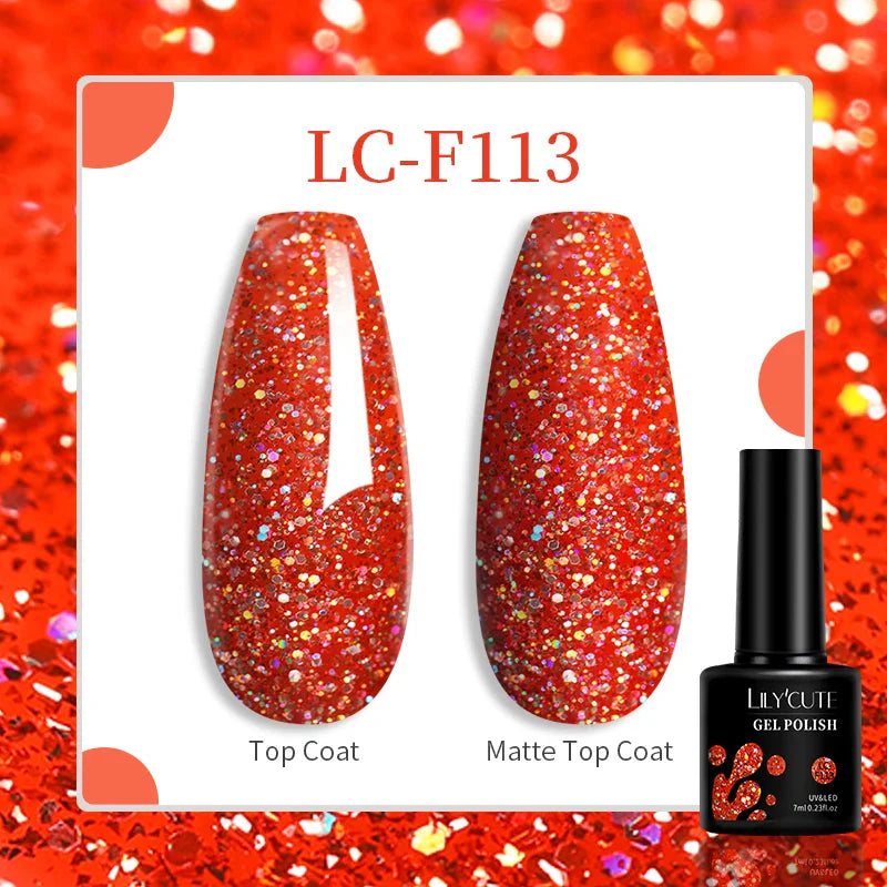 Rynx |7ML Snowlight Cat Magnetic Gel Nail Polish Grow-In-Dark Reflection Glitter Laser Semi-Permanent Soak Off UV Gel Nail Polish