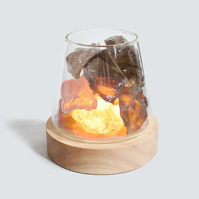 Lisslune | CrimsonEmber – Bright Crystal Table Lamp