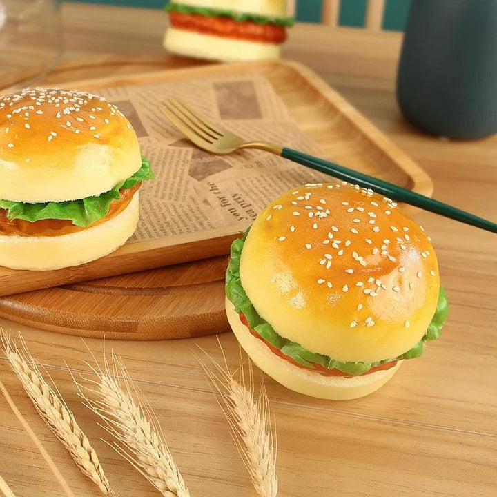 Lisslune | Lifelike Jumbo Big Mac Model - Ideal for Home Decor and Photography