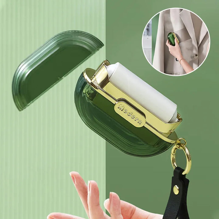 Lisslune | Pocket Size Quick Clean Lint Roller Keychain