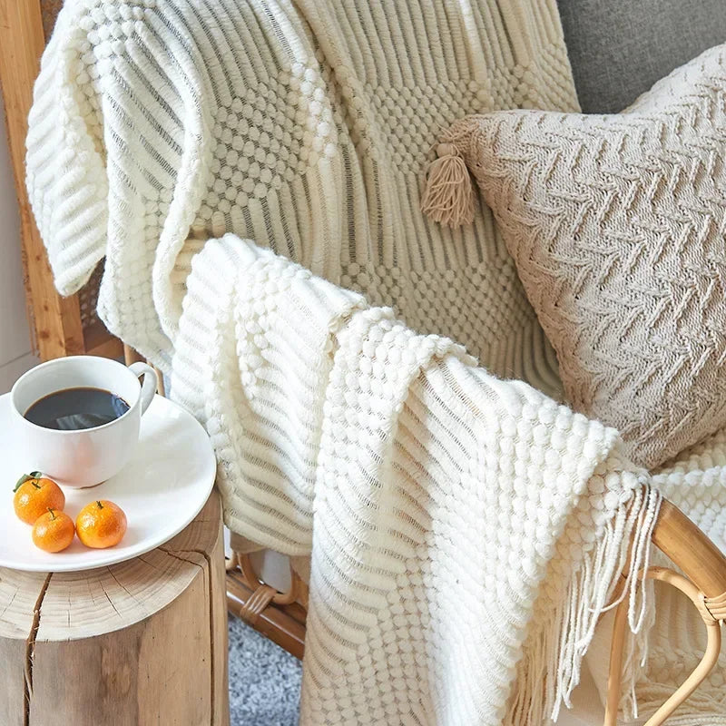 Lisslune | Nordic Style Dick Knitted Blanket