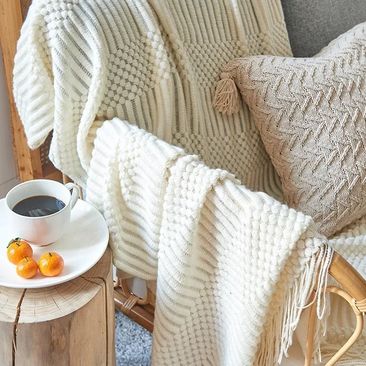 Lisslune | Nordic Style Dick Knitted Blanket