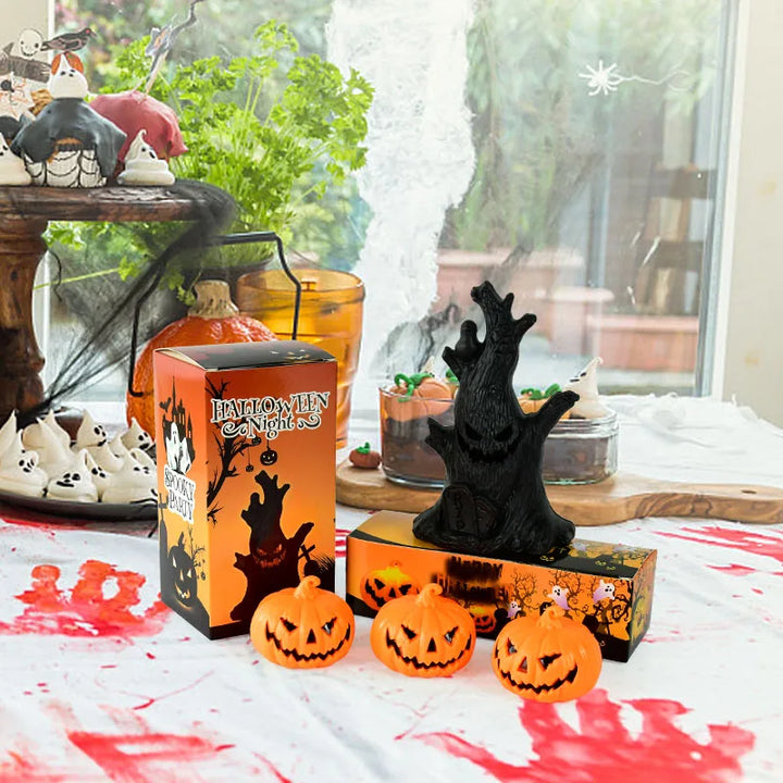 Rynx | Halloween LED Deco Lamp Pumpkin Ghost Tree Lights Table Ornament Lantern Garden Home Decoration Halloween Party Deco Accessories