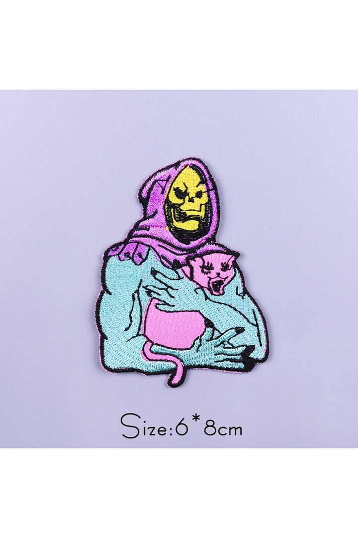 Lisslune | Punk Style Embroidered Patches