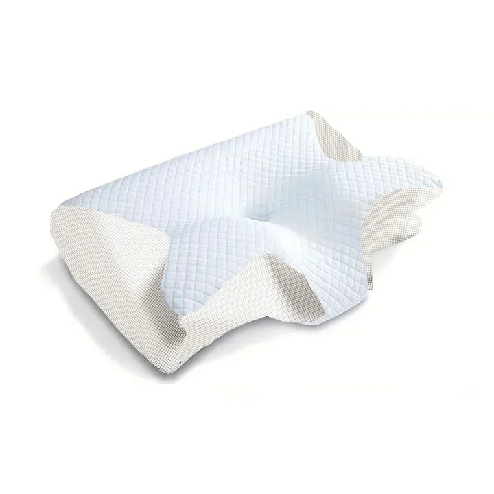 Lisslune | 2-in-1 Memory Foam Cervical Pillow with Ergonomic Contour Design – RestAlign