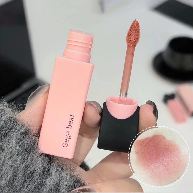 Rynx | 6 Colors Matte Velvet Lipstick Long-lasting Makeup Liquid Lip Gloss Waterproof Non-bleeding Cup Lip Lacquer Tint Makeup Cosmetics