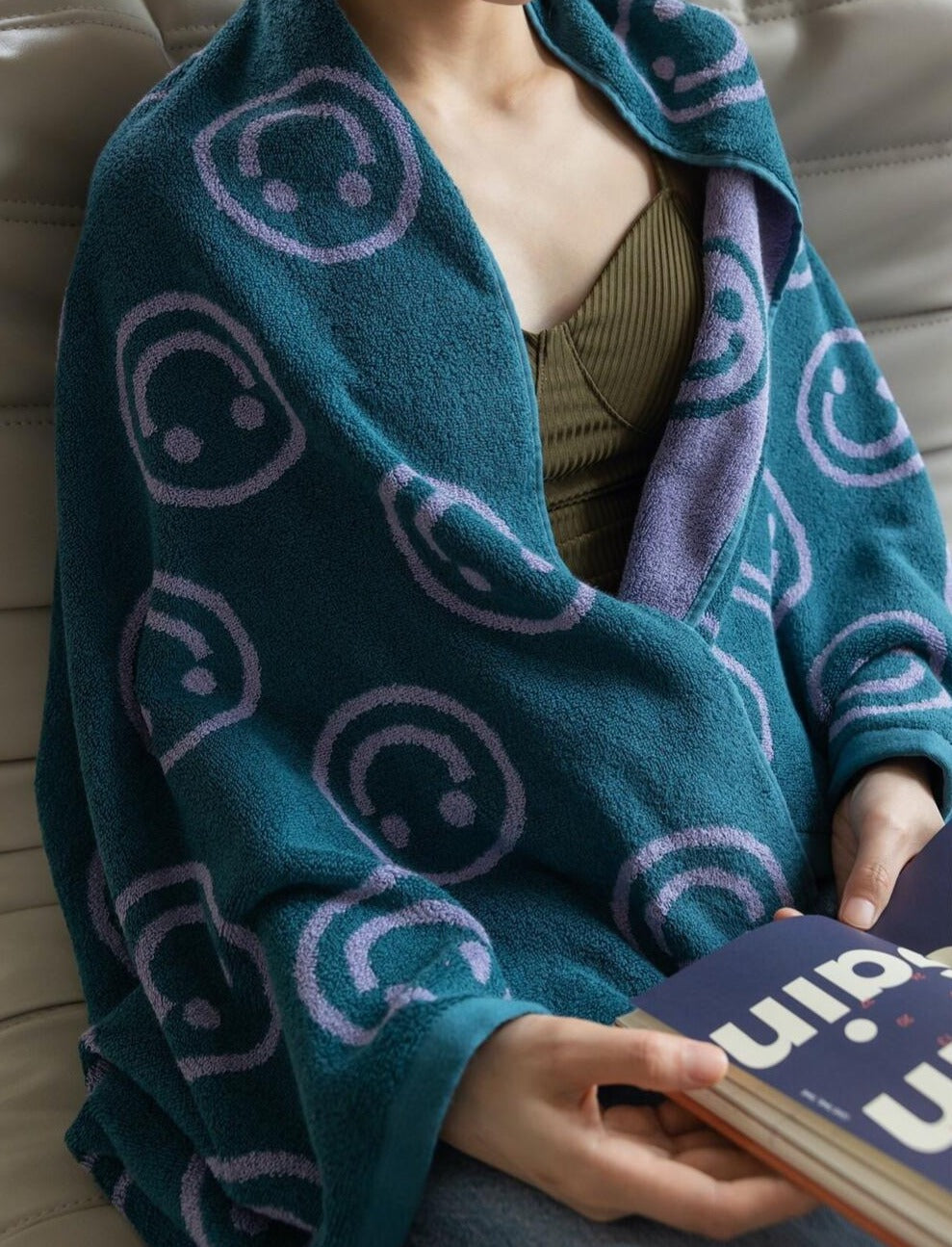 Lisslune | Double-sided Smiley Towel