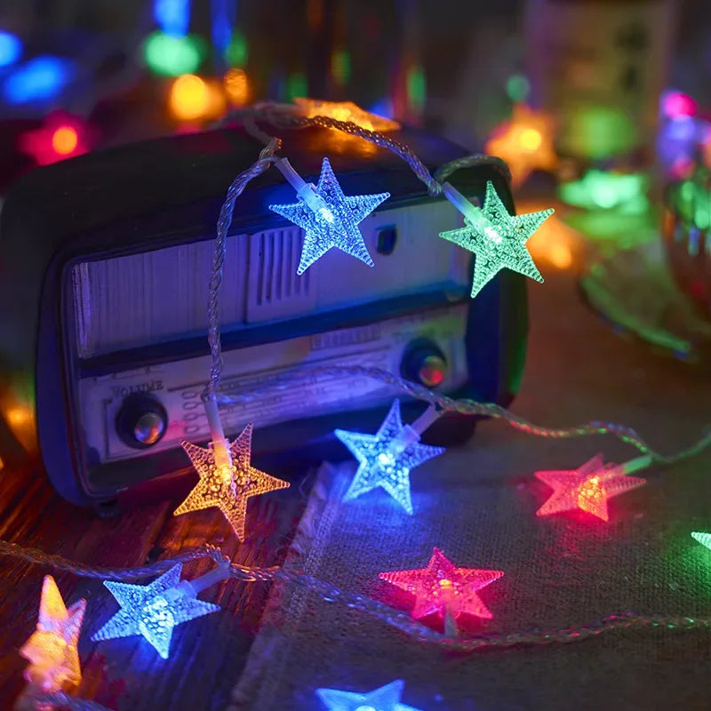 Lisslune | Starlight LED String Lights: Ideal for indoor decoration, outdoor camping and tent atmosphere